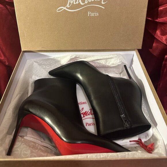 Christian Louboutin So Kate Booty 85 Size 37.5 Black - Picture 2 of 14
